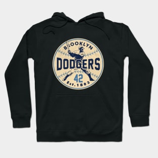 Jackie Robinson Dodgers by Buck Tee Hoodie